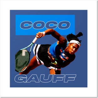 coco gauff Posters and Art